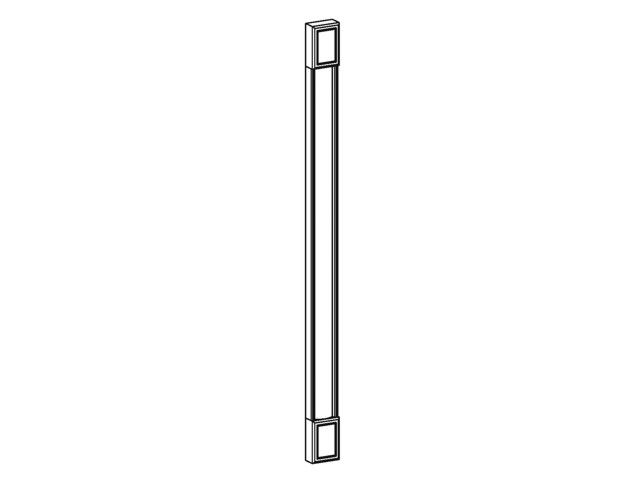 VENEZIA Pillérléc 720x50x25mm ÖREGCSERESZNYE, HÁRS-CSERESZNYE