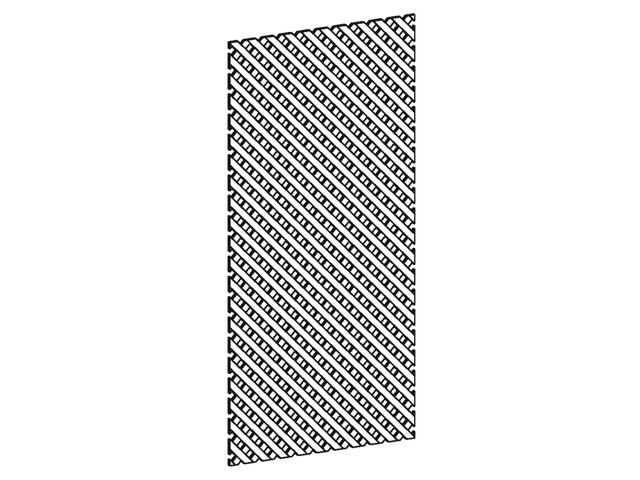 FIRENZE Apácarács 356x596mm kerethez ÖREGCSERESZNYE, HÁRS-CSERESZNYE