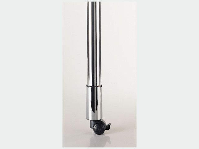 613 FÉKEZŐGÖRGŐS, KRÓM 655mm ÁTM: 60mm ASZTALLÁB