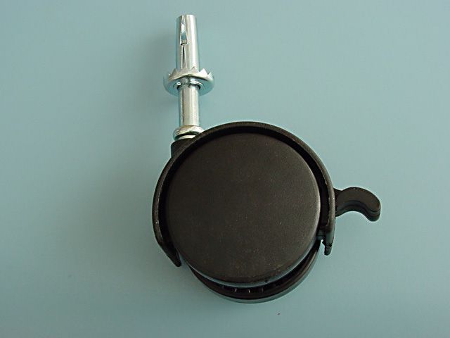 9609 FÉKEZŐS HÜVELYES, FEKETE 50mm  40kg BÚTORGÖRGÖK
