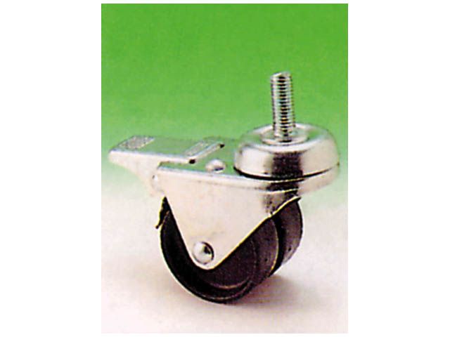 032/N  FÉKEZŐS MENETES CSAPOS, FEKETE 50mm  60kg BÚTORGÖRGÖK