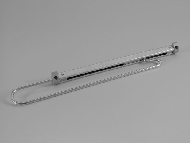 KIH. VÁLLFATARTÓ AP10 SZÜRKE-KRÓM 363mm 