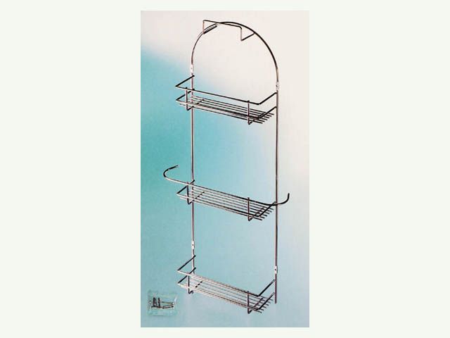 PAS03 TAKARÍTÓESZK TARTÓ, KRÓM 385×825×105 mm FÉMRÁCS