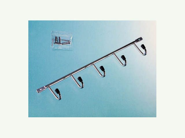 PAG05 5 RÉSZES FOGASSOR, KRÓM 345×55×32 mm FÉMRÁCS