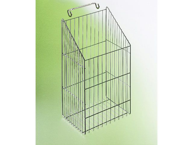 ML050-1 SZENNYESTARTÓ KOSÁR, KRÓM 325x580x270 FÉMRÁCS