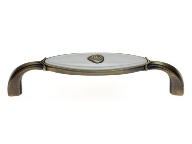 FOGANTYÚ 1898-106 ZN31A78, ANTIKOLT RÉZ- Furattáv: 96mm 