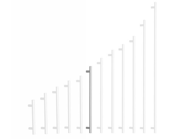 FOGANTYÚ A001-256/306, ALUMINIUM Furattáv:  256mm 