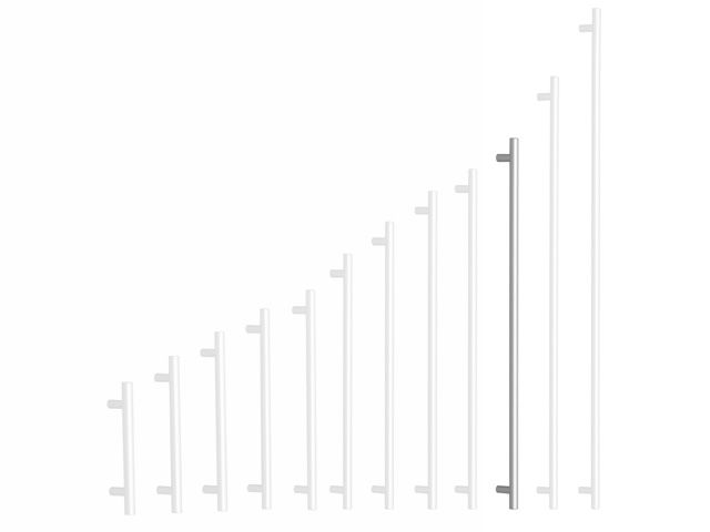 FOGANTYÚ A001-384/434, ALUMINIUM Furattáv:  384mm 