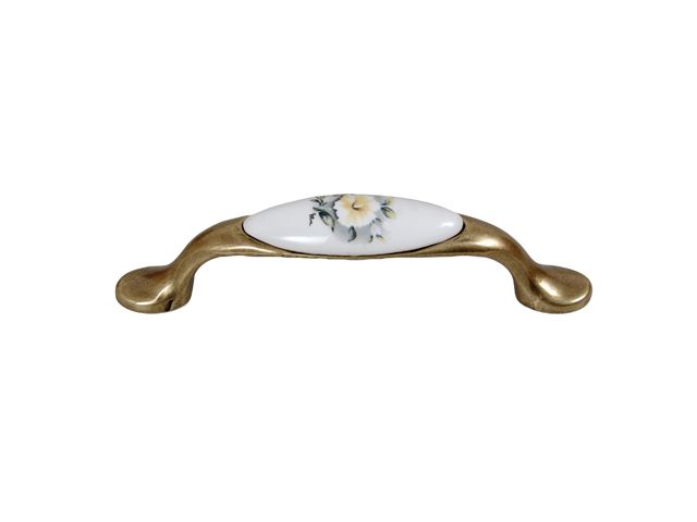 FOGANTYÚ E052-96, ANT.BRONZ-SZÜRK Furattáv: 96mm 