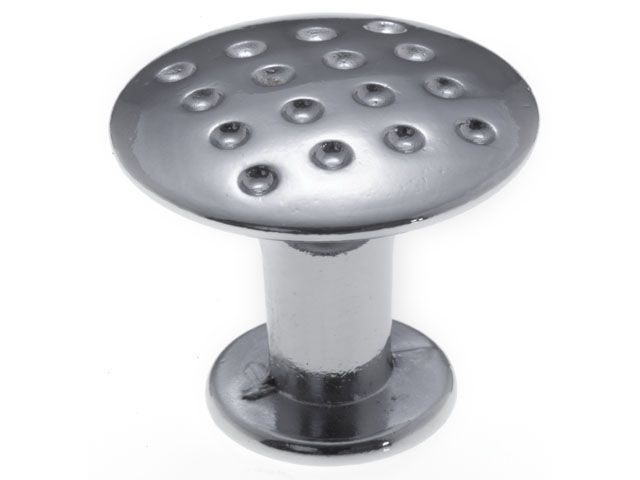EM-013-D   GOMB, KRÓM ÁTM. 20mm FOGANTYÚ, FÉM