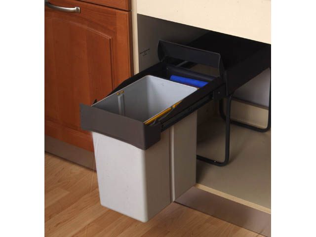 HULLADÉKGYŰJTŐ ART 226, VILÁGOS SZŰRKE 20 L, 255x398x450 mm 