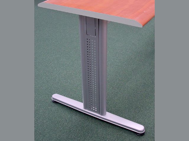 LÁB PECHINO 695mm, ALUMINIUM RAL9006 aluminium láb IRODABÚTOR PROGRAM