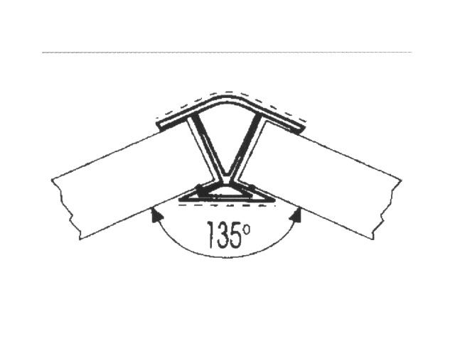 LÁBAZATSAROK, FEHÉR 135 FOKOS H: 150 mm LÁBAZATELEM