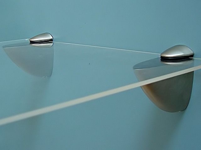 67415, MATT NIKKEL 29x55x53 mm FALI POLCTARTÓ