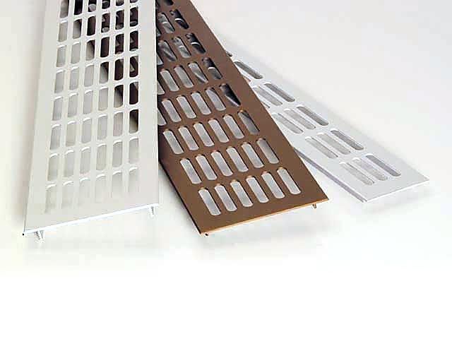 NÉGYSZÖG ALAKÚ, ALUMINIUM 80x500mm SZELLÖZÖRÁCS