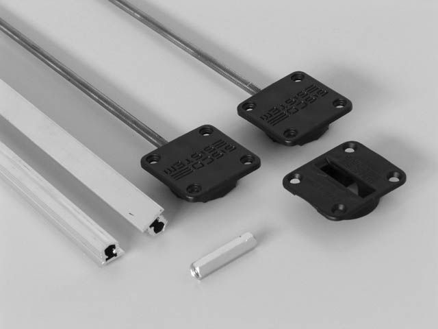 ELLENHÚZÓ VASALAT 0015/20, ALLUMINIUM 2240MM TOLÓAJTÓ SZERELVÉNY