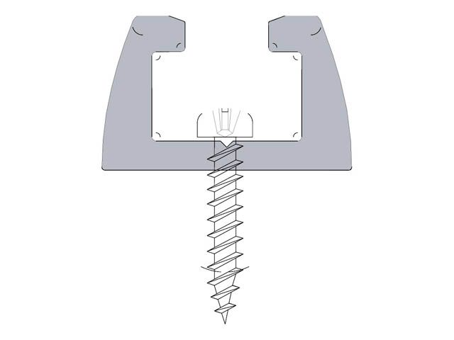 TOLOAJTO D FEJŰ CSAVAR, SZŰRKE 2,5x14mm (fej:3,5mm) TOLÓAJTÓ SZERELVÉNY