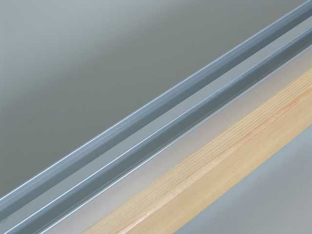 04 6303 209 052 FELSŐ SÍN, ALUMINIUM 5000mm, ÜVEGVASALATHOZ TOLÓAJTÓ SZERELVÉNY