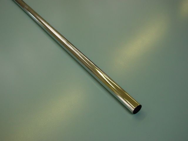 KÖR ALAKÚ, KRÓM 1000x25/0,7 mm VÁLLFATARTÓ RÚD