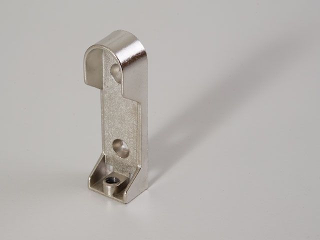 12106 RÚDTARTÓ, NIKKEL OVÁLIS RÚDHOZ L:71,5mm VÁLLFATARTÓ RÚD