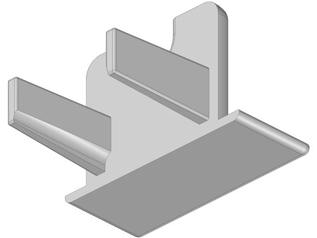 ZÁRÓKUPAK DIVA PROFILHOZ, ALUMINIUM - VILÁGÍTÁS TECHNIKA