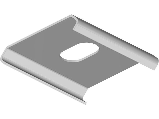 RÖGZÍTŐELEM TWIG PROFILHOZ, ALUMINIUM - VILÁGÍTÁS TECHNIKA