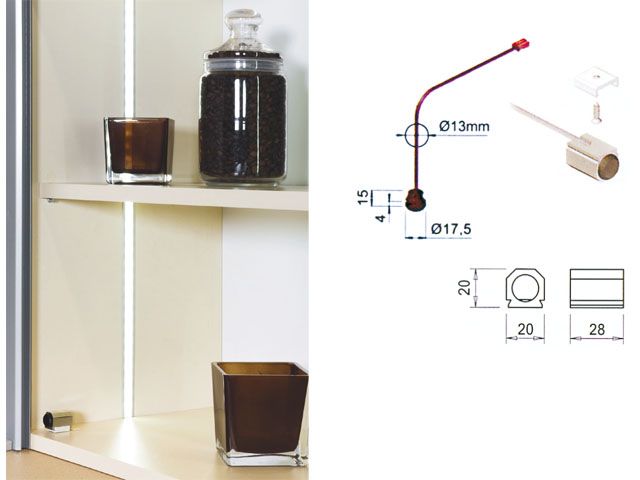 SZENZOR LIMIT KÜLSŐ, KRÓM 250W, 220-240V VILÁGÍTÁS TECHNIKA
