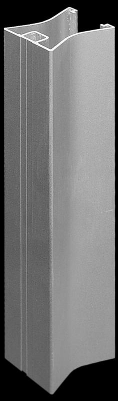 INTERO fogantyú profil (alu) / 2.7m 2.7 méter hosszú, 4 és 18 mm betétanyag 