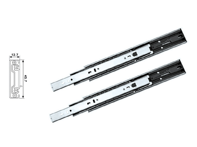 45SC-PO 45mm PUSH-OPEN 550mm TEHERB.:40kg FIÓKCSÚSZÓ
