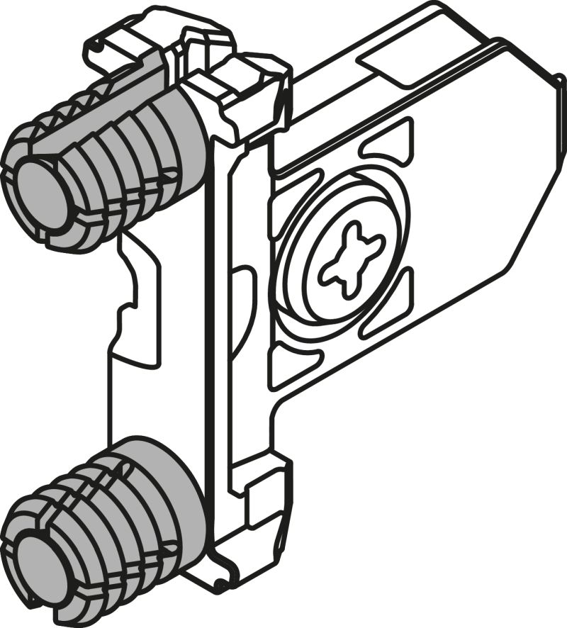 TANDEMBOX ELŐLAPRÖGZÍTŐ INSERTA FÉNYES ZSF.39A2   FROB  V500  BL BLUM 