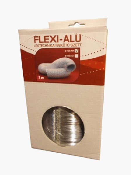 PÁRAELSZÍVÓ BEKÖTŐ SZETT FLEXI-ALU 125/3 