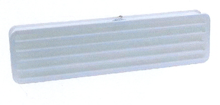 SZELLŐZŐRÁCS MŰANYAG FEHÉR 300x70mm 