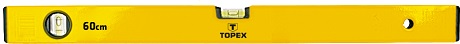 VÍZMÉRTÉK ALU. TOPEX 1500mm, 2 LIBELLÁS 