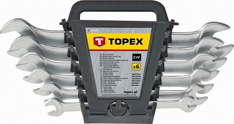 VILLÁSKULCS KÉSZLET TOPEX 8db-os 6-22mm 