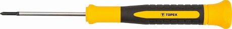 MŰSZERÉSZ CSAVARHÚZÓ KERESZT TOPEX PH00x49mm 