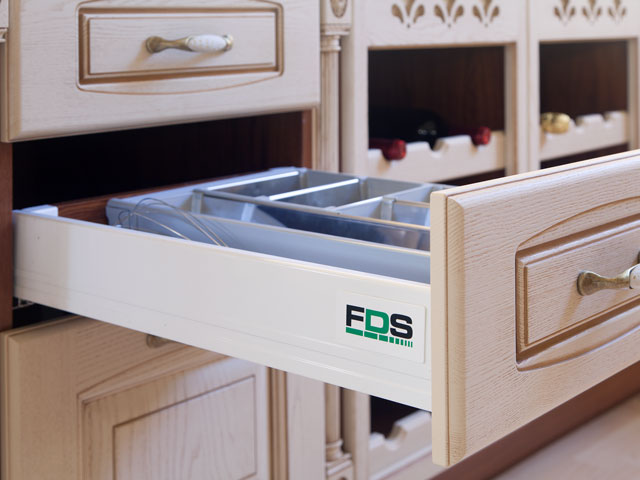 FDS-DF A DUPLAFALÚ FIÓKOLDAL FEHÉR 400mm, 40kg 