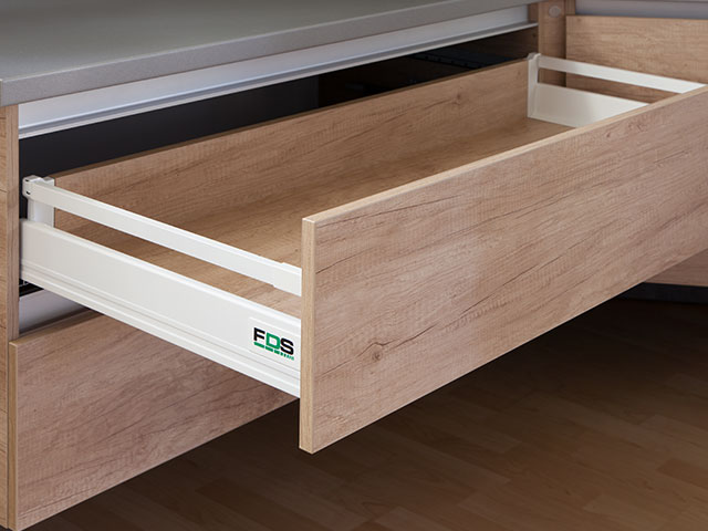 FDS-DF B DUPLAFALÚ FIÓKOLDAL FEHÉR 550mm MAGASÍTOTT, 40kg 