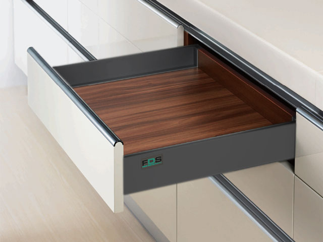 FDS-PRO A DUPLAFALÚ FIÓKOLDAL ANTRACIT 450mm, 40kg 