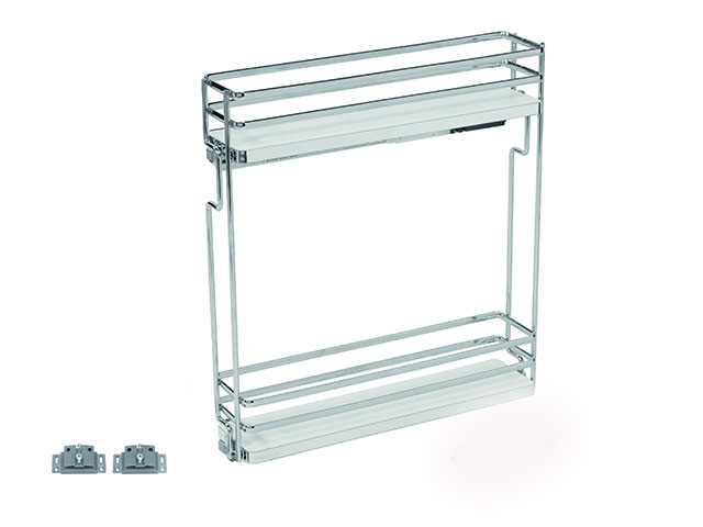 ELQ152SX BALOS OLDALLAPRA SZER KRÓM-FEH 107×531×475mm                  