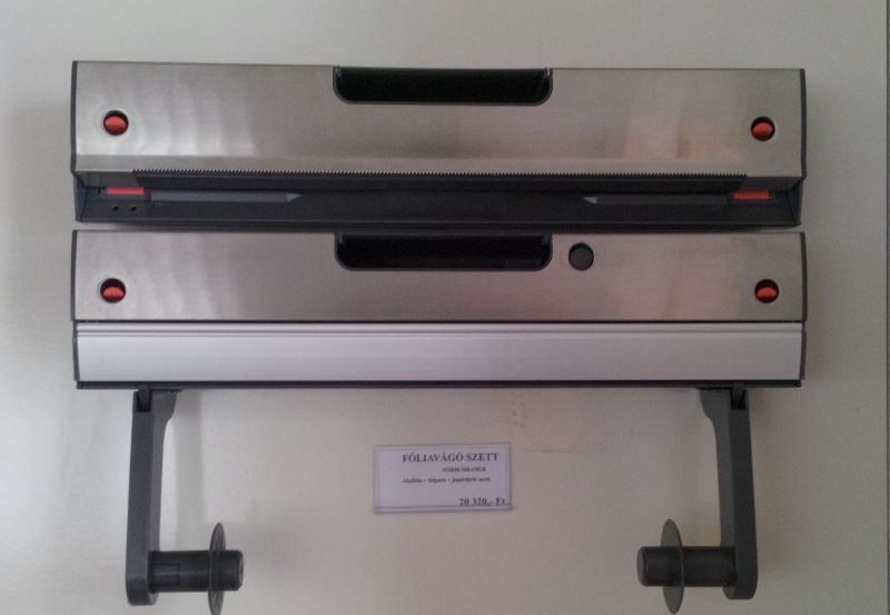 FÓLIAVÁGÓ SZETT FORM-ORANGE Alu + Folpack + Papírtörlő tartó 