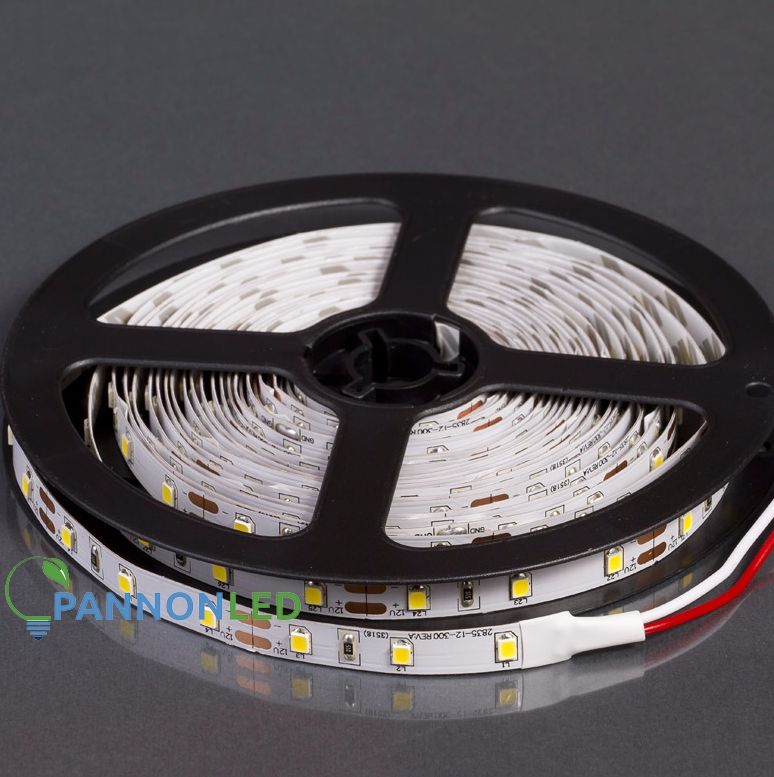 LED SZALAG BELTÉRI 2835/60 5m HIDEG FEHÉR 12V 