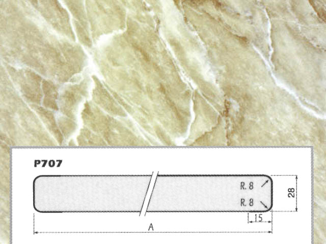 SALOME BEIGE  3170 TF, BEIGE MÁRVÁNY 4200×800×28 mm KONFEKCIONÁLT ASZTALLAP