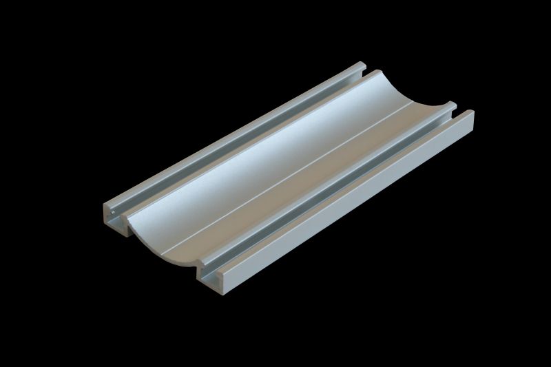 Alsó sín RAPID PRO (alu) / 1m  