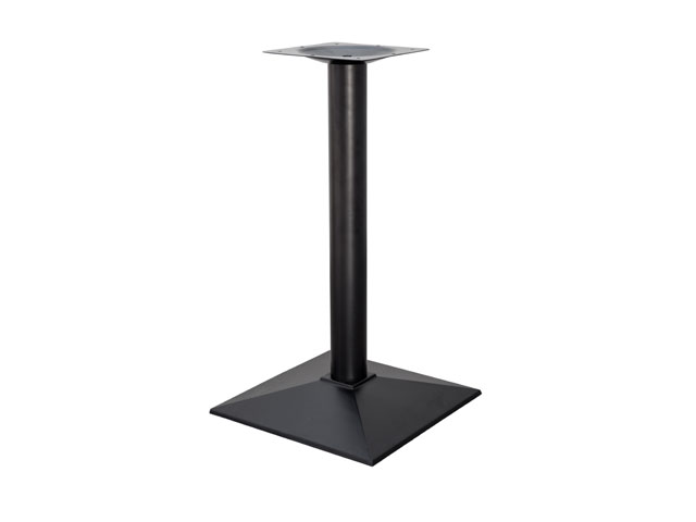 33119 BISZTRÓLÁB FEKETE 730 mm, TALP: 450x450mm        BISZTRÓ ASZTALLÁBAK