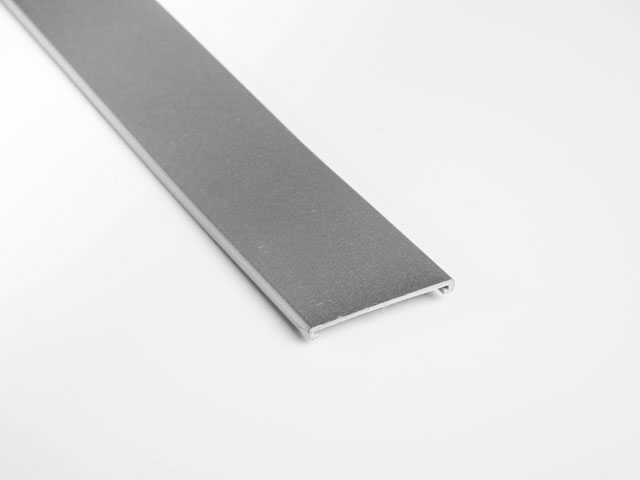 357T TAKARÓPROFIL EZÜST 38x4mm 2,6m                    