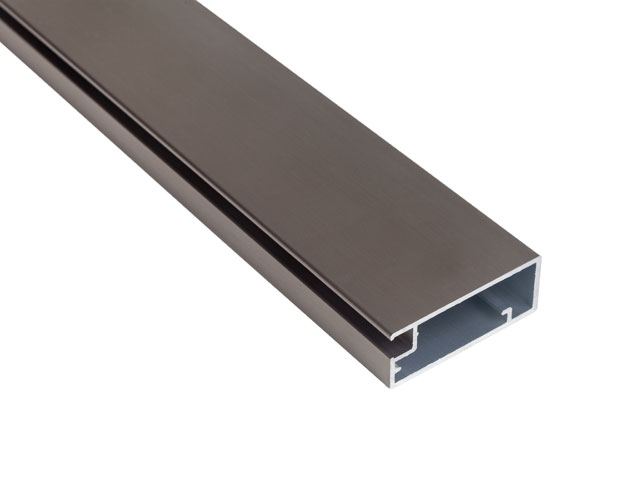 ALU.PROFIL FA06 INOX 47x18x4100 mm                  
