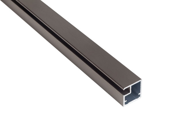 ALU.PROFIL FA01 INOX 19,5x21x4100 mm                