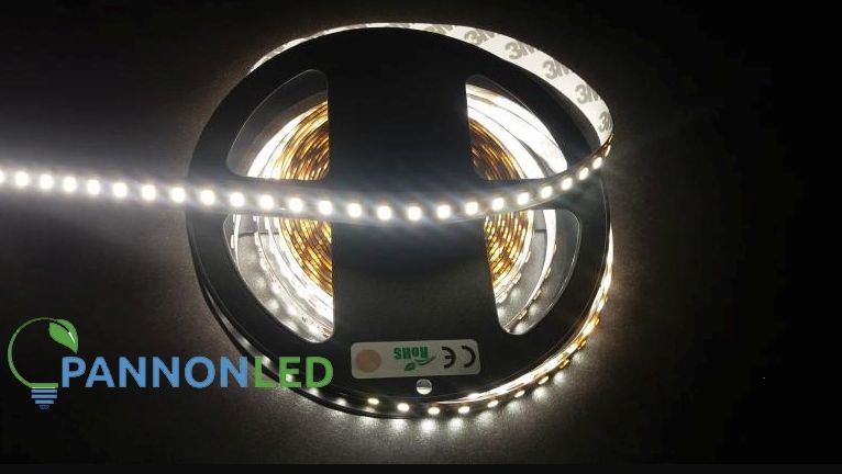 LED SZALAG 2835/120 NAPFÉNY FEHÉR 5m 17W 22-24Lm IP20 