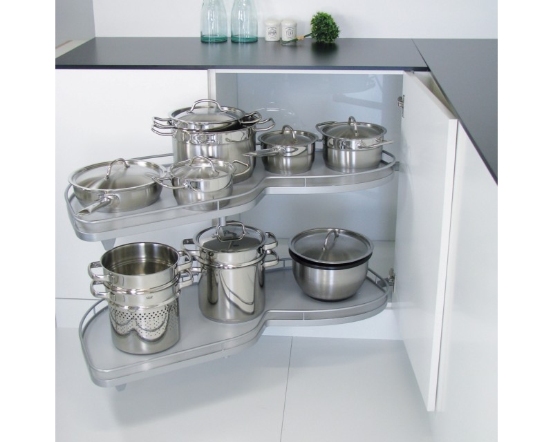 KESSEBÖHMER LEMANS II. CLASSIC JOBBOS 45-ös SZÜRKE SZETT 600-750mm 