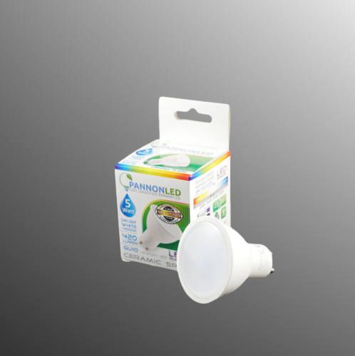 LED LÁMPA GU10 NAPFÉNY FEHÉR 5W SMD 420Lm 120fok DW 